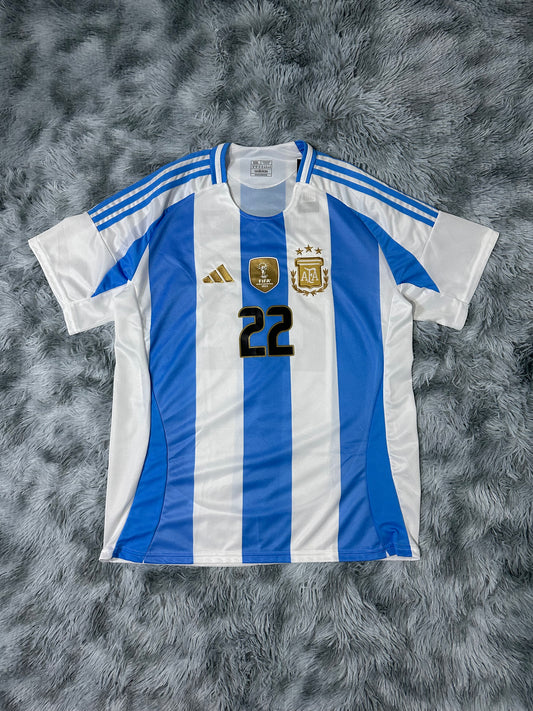 CAMISETA SELECCION ARGENTINA 2024/25 "22" (LAUTARO MARTINEZ)