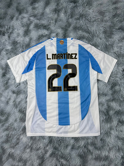 CAMISETA SELECCION ARGENTINA 2024/25 "22" (LAUTARO MARTINEZ)
