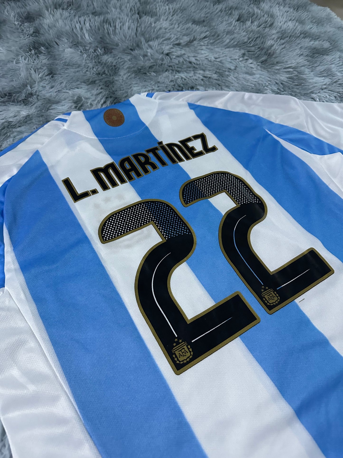 CAMISETA SELECCION ARGENTINA 2024/25 "22" (LAUTARO MARTINEZ)