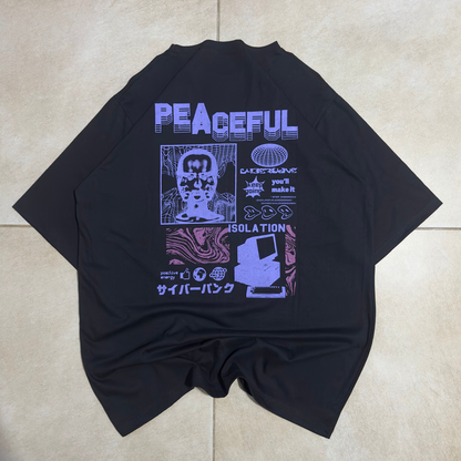 REMERA OVERSIZE PEACEFUL